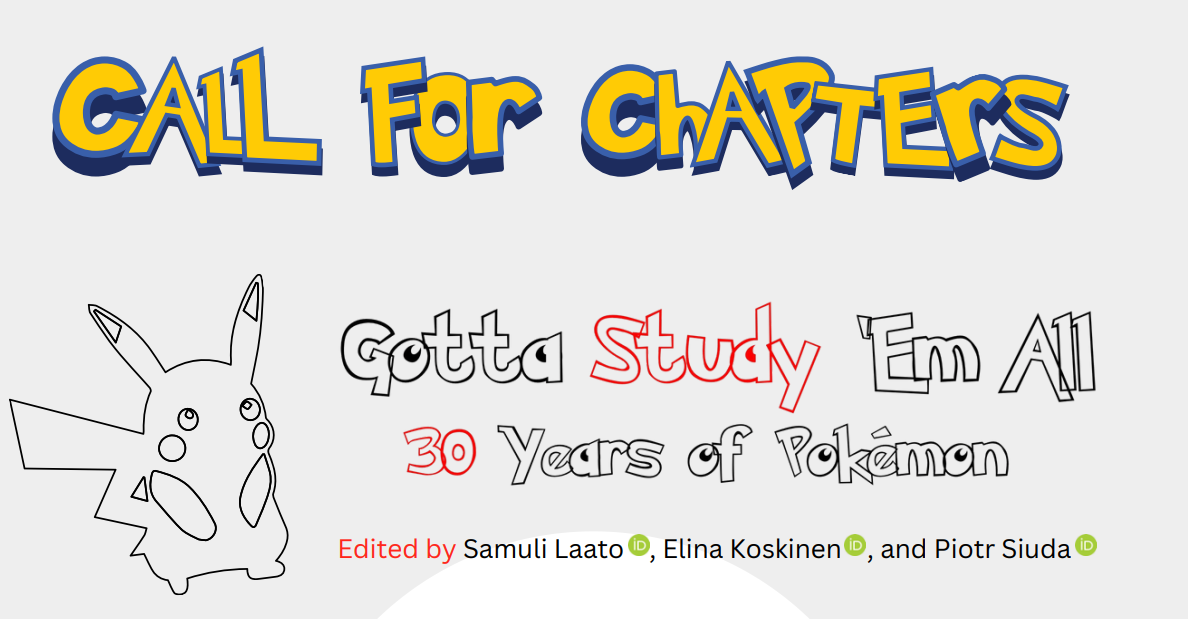 Call for Chapters on Pokémon Franchise