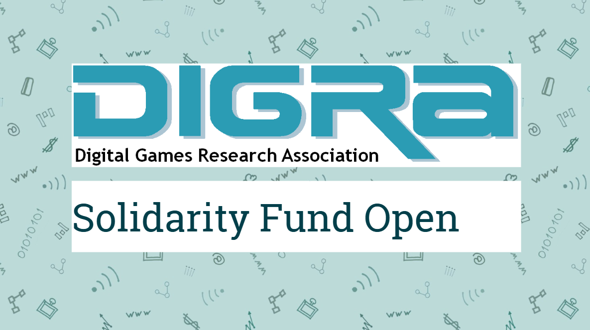DiGRA 2026 Solidarity Fund Open